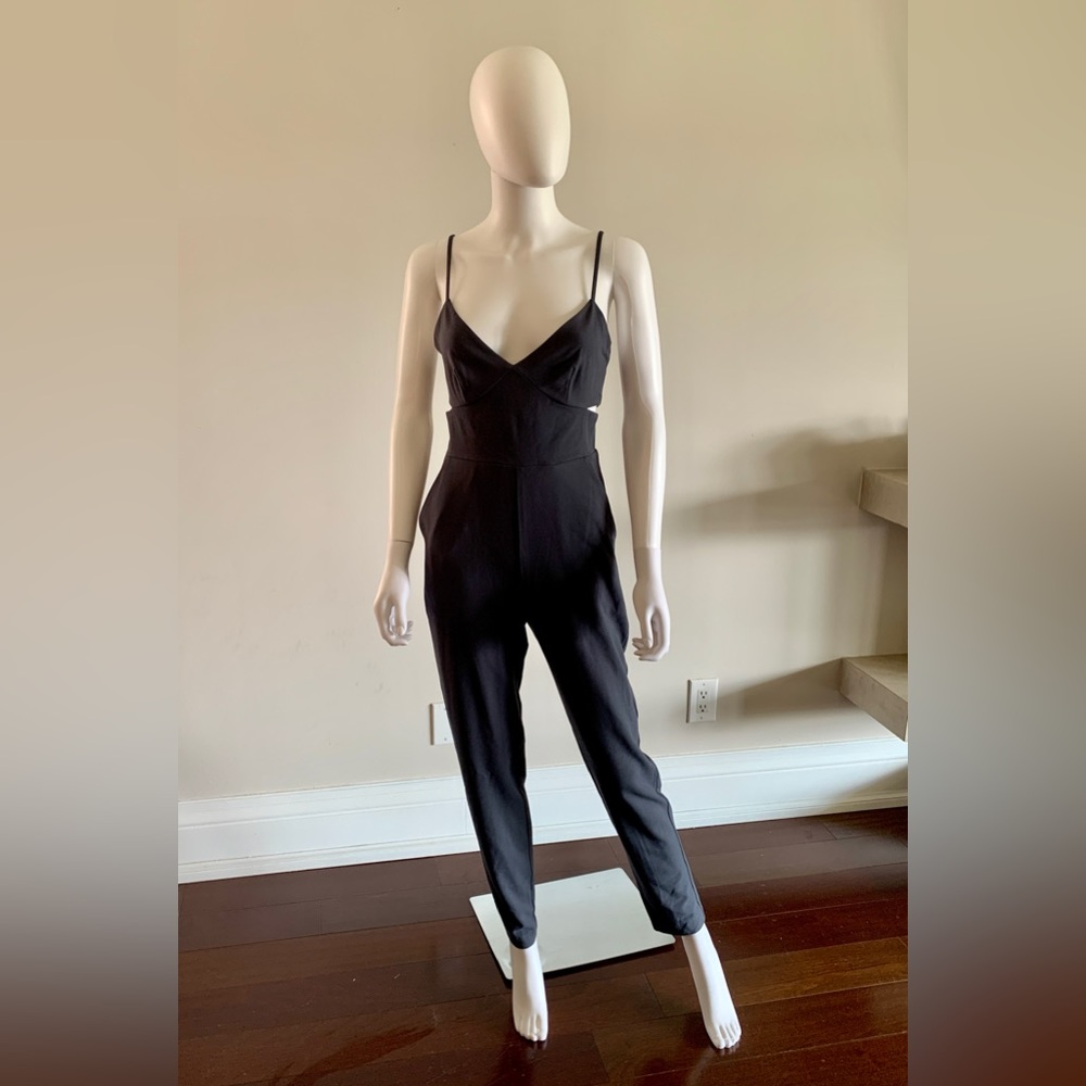 NWOT Marciano Kristina Jumpsuit, US Size 2, in Smoky Navy Blue